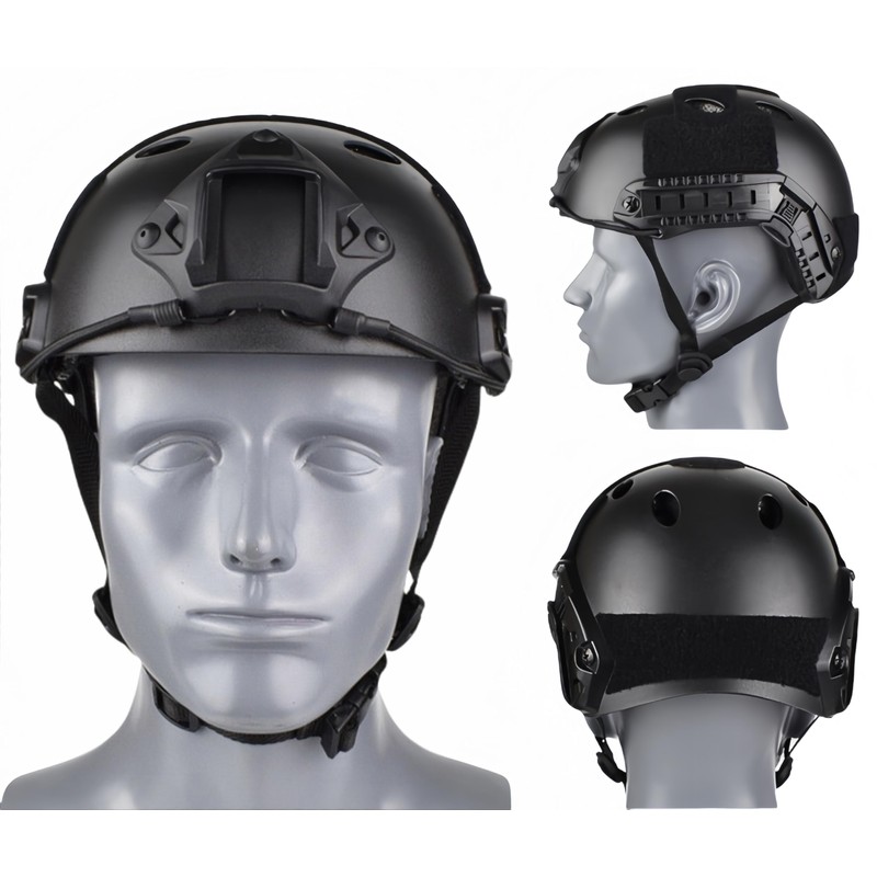 Haverain Tactical Helmet, Fast PJ Type, Airsoft Helmet, Cosplay, Outdoor,