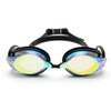 SWAVE Swipe SWIPE Mirrored Lens Swimming Goggles for Men Women