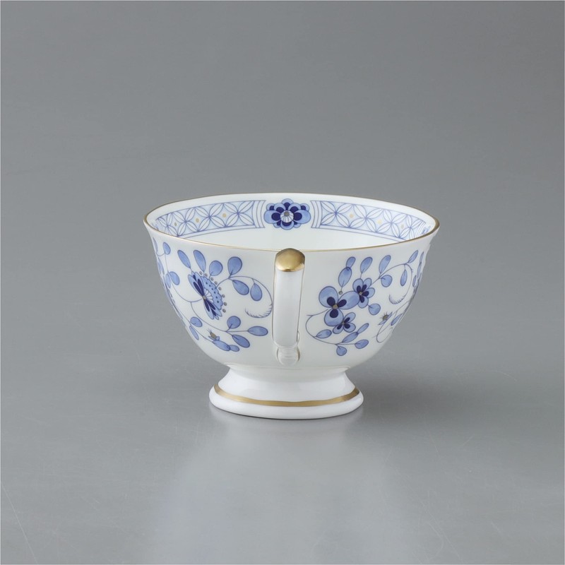 Narumi 9682-6792 Milano Tea Cup & Saucer (1 Serving), 7.1