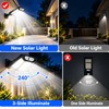 Solar Motion Sensor Light for Outdoor Lighting – 4-Mode Self-Contained