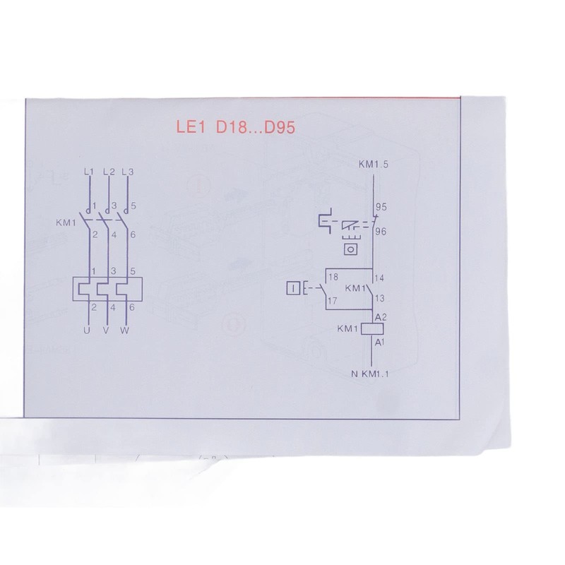 Magnetic Starter, LE1D09M7 Magnetic Electric Motor Starter Control IP55 Single