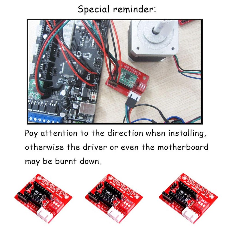 Ximimark A4988 DRV8825 3D Printer Stepper Motor Driver Control Extension