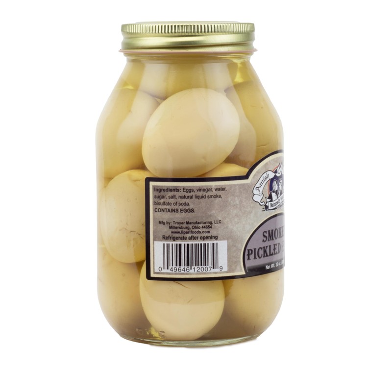 Amish Wedding Ready to Eat USA Made Smoked Pickled Eggs