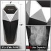 DNA MOTORING Mini Car Auto Trash Can with Removable Lid,
