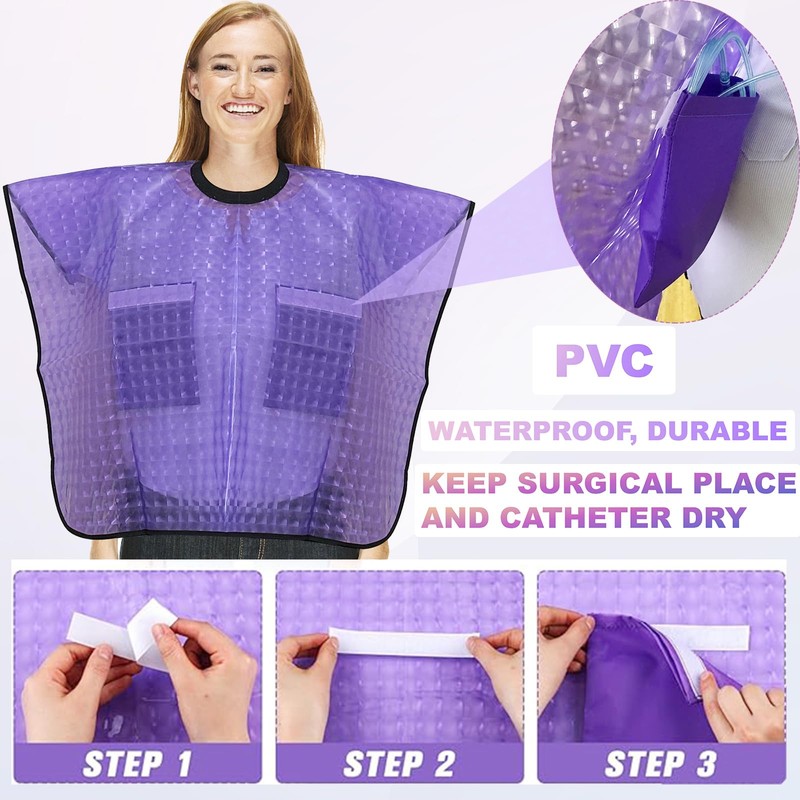 Mastectomy Chest Surgery Shoulder Shower Protection Waterproof Post Surgery Shower