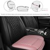 Sun Walker Car Seat Bottom Cover, Anti-Slip Leather Auto Front