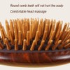 Hair Brush Wooden, Sandalwood Air Cushion Combs Eco Friendly for