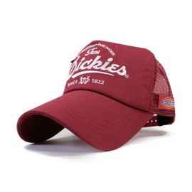 Dickies Cap, Men's, Women's, Mesh Cap, American Casual Cap, Trend, Outdoor, Gift, Gift (Classic Red) Free Size, Classic Red, Free size