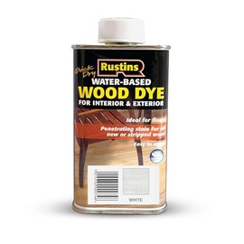 Rustins Wood Dye White 250ml