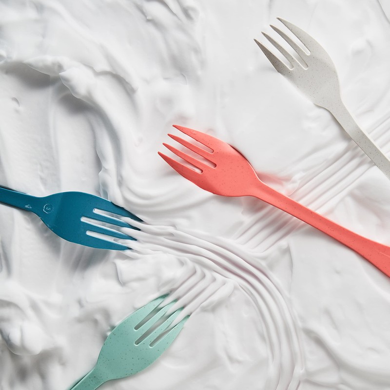 Knork Eco Togo Ware Reusable Bamboo 6 Piece Plant-Based Utensil