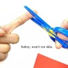 JIALEEY Plastic Child-Safe Scissor Set, Toddlers Training Scissors, Pre-School