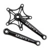 London Craftwork Crankarm Set For BROMPTON Crankset Lightweight in BLACK