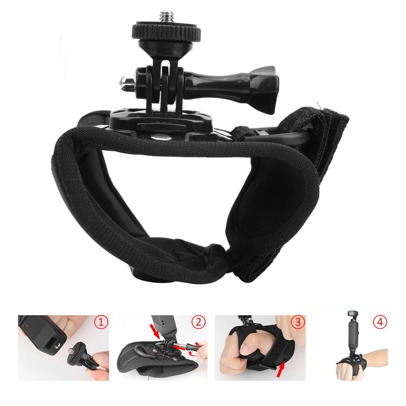 Antiskid Scratchproof Wrist Band Belt 360° Angle Adjustable Fit for