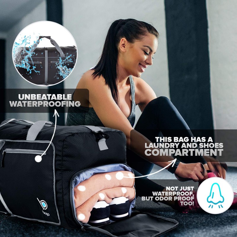 bago Duffel Bags for Traveling - 60L Spacious Duffel Bag