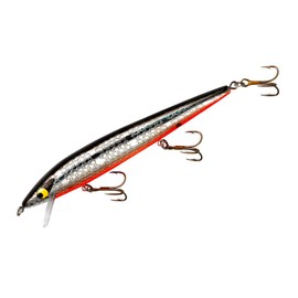 Smithwick Lures ARB1231OB Floating Rattlin' Rogue Fishing Lure, Chrome/Black Back/Orange Belly, 0, 2' Cranking Depth, 4 1/2"