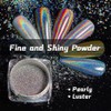 Nail Chrome Powder NOVAL Holographic Chrome Nail Powder for Nails