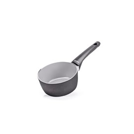 Moneta Futura Cooking Pot 1 m 16 cm Natural Coating FineGres (No PFAS) Also Suitable for Induction Cookers 100% Made in Italy