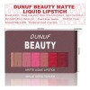Set 8 Labiales Líquidos Mate Beauty Rojo