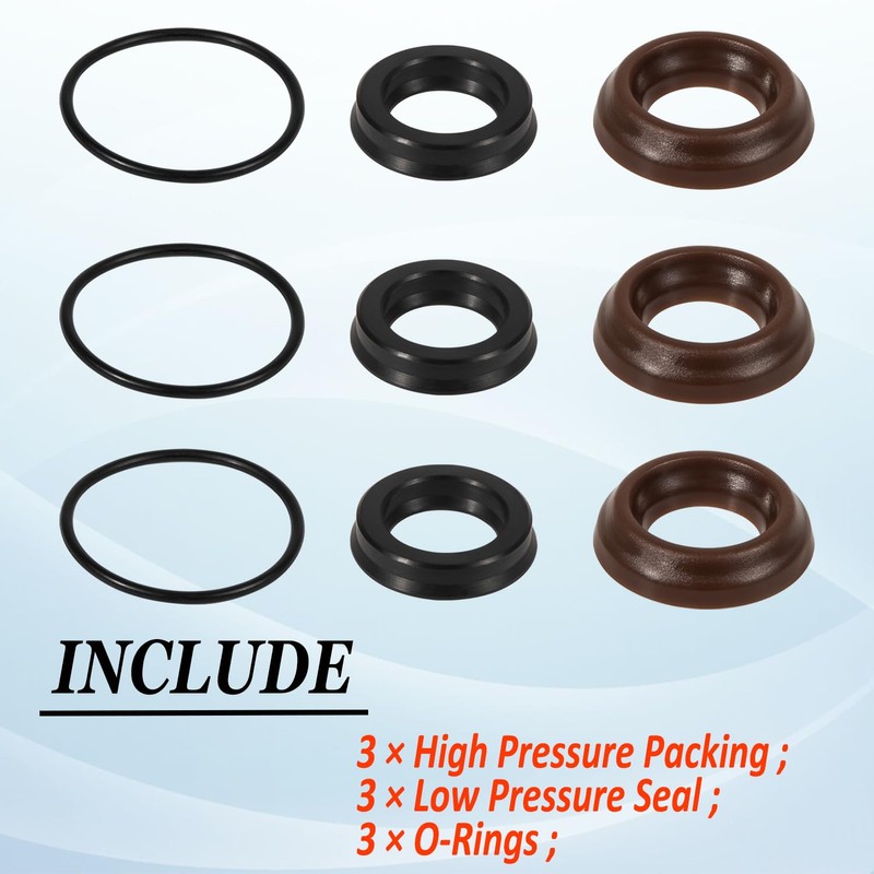 Ezbzyz 18mm Packing Water Seal Repair Kit for XR Annovi