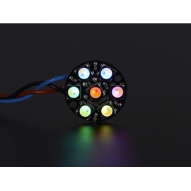 Adafruit Industries NeoPixel Jewel - 7 x 5050 RGBW LED w/Integrated Drivers - Warm White - ~3000K