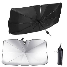 Funnity Car Sun Shade Front Window 140 x 80 cm