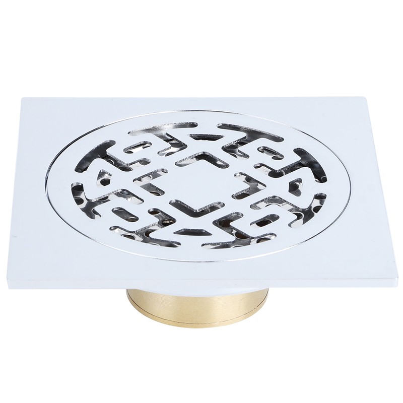 Stainless Steel Chrome Plated Floor Drain Anti Odor Insect Resistant