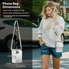 befen Silver Crossbody Bags for Women Genuine Leather Phone Bag