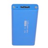 MSATA to USB3.0 Enclosure Adapter Case 6Gbps Blue MSATA SSD