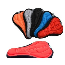Gel Lined Bike Seat Cover for Mountain Bikes/Spin Bikes/City Bikes