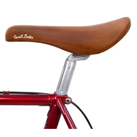Gusti Sean Y Genuine Leather Bicycle Saddle Retro Design Soft Saddle Road Bike Trekking Bike Brown