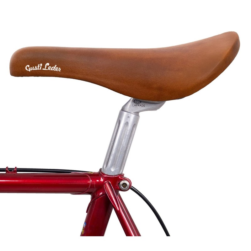 Gusti Sean Y Genuine Leather Bicycle Saddle Retro Design Soft