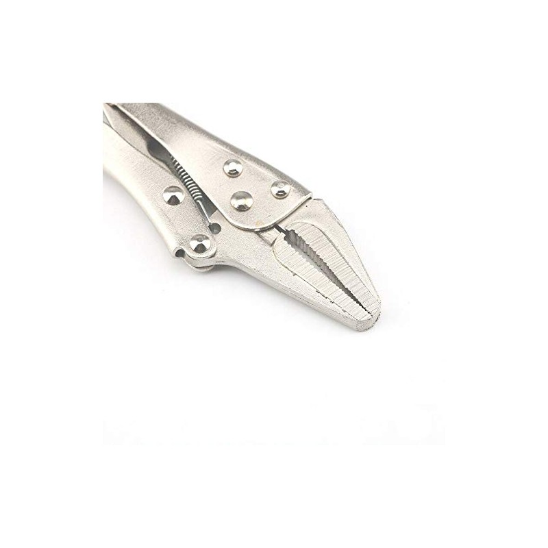 POWERTOOL Self Lock Pliers 7" Mole Grips Adjustable Long Nose