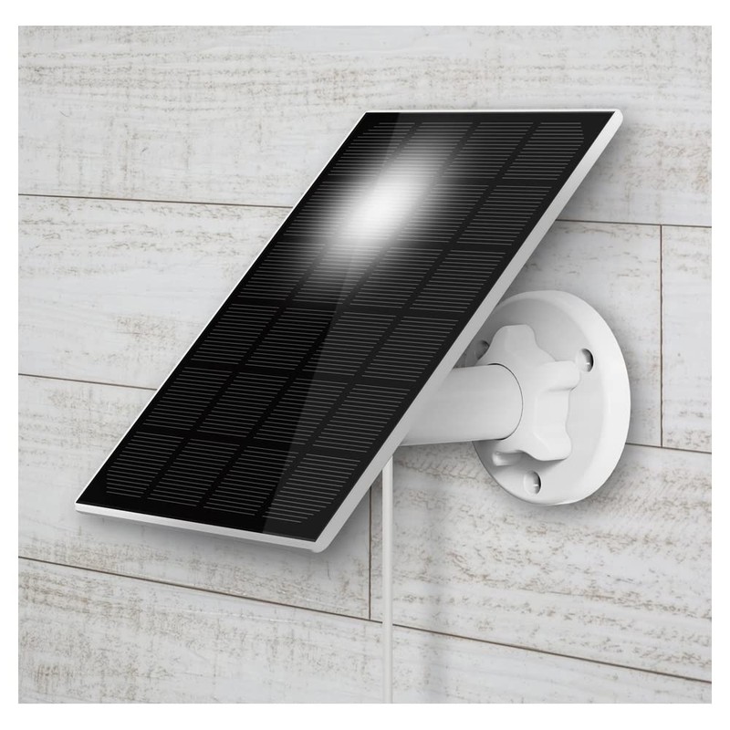 Kashimura KJ-190 Solar Panel for Smart Camera, 3W, White
