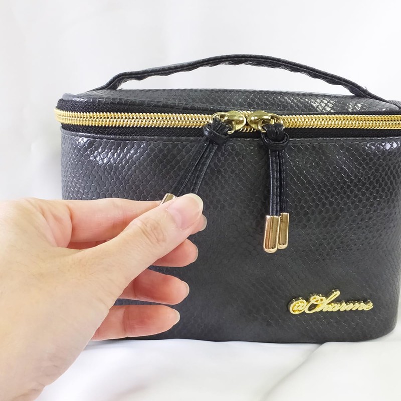 At First AF8347 Vanity Pouch, Cosmetics, Makeup Pouch, Makeup Box,