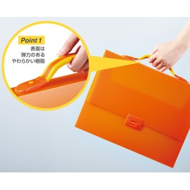 Kingjim Carrying Case Tefit Thickness 40mm A4 Black 282-BK