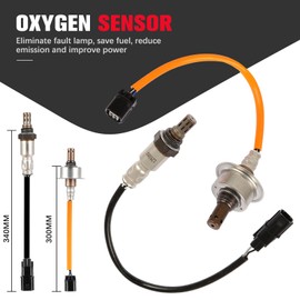 O2 Oxygen Sensor Upstream Downstream Compatible for Honda Civic 2007 2008 2009 2010 2011 234-9124 234-4350 2PCS