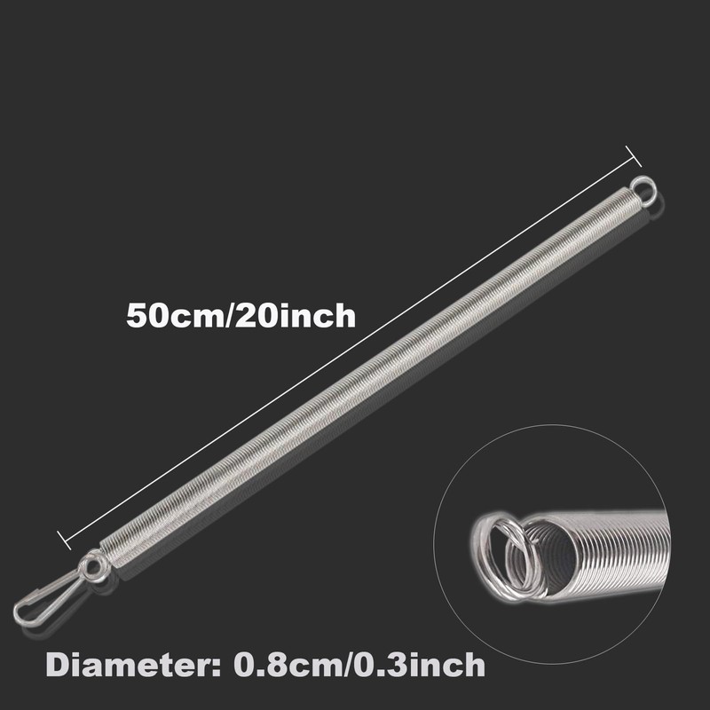 20 Inch Long Extension Spring Zinc Plated Steel Screen Door