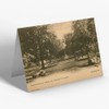GREETING CARD - Vintage Illinois USA - Champaign. Burrill Ave.