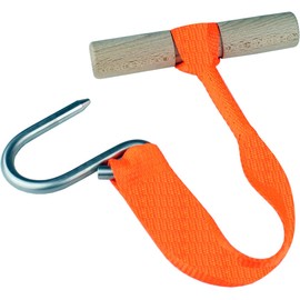 EUROHUNT Wildbergehilfe XL, Orange, Handwildberghilfe für Transport und Bergung von Einer Vielzahl an Wild, bis zu Einer Körpergröße von ca. 200 cm