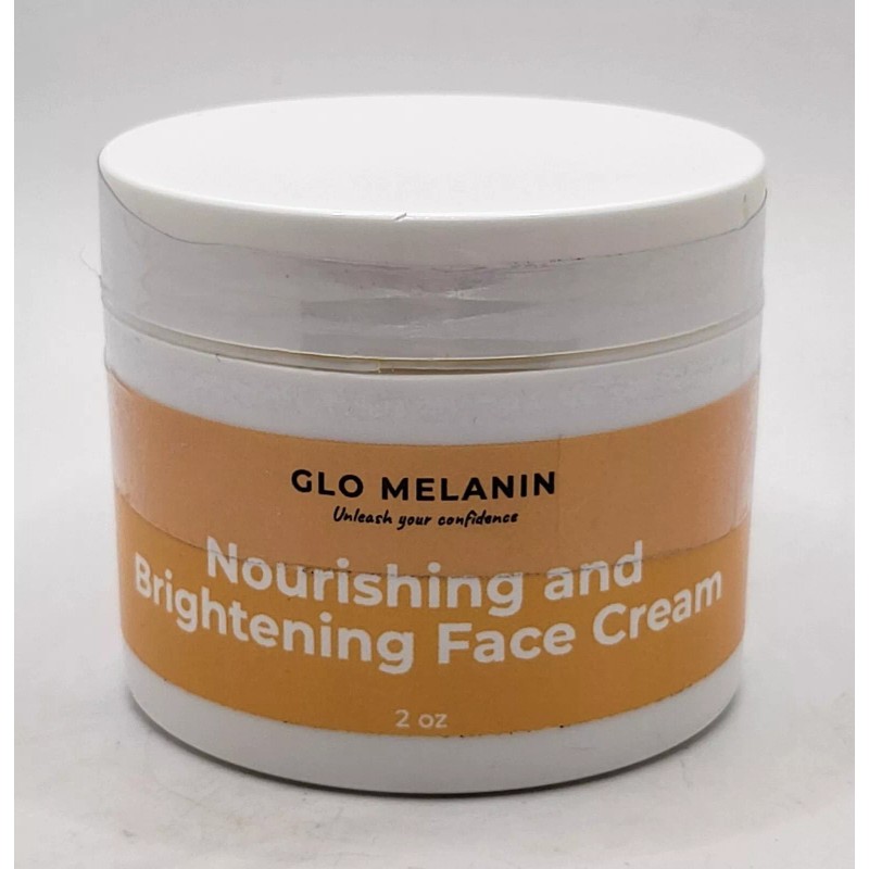GLO MELANIN Nourishing and Brightening Face Cream 2 oz -