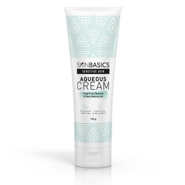 Skin Basics Aqueous Cream BP Soap-Free Cleanser 100g (Tube)