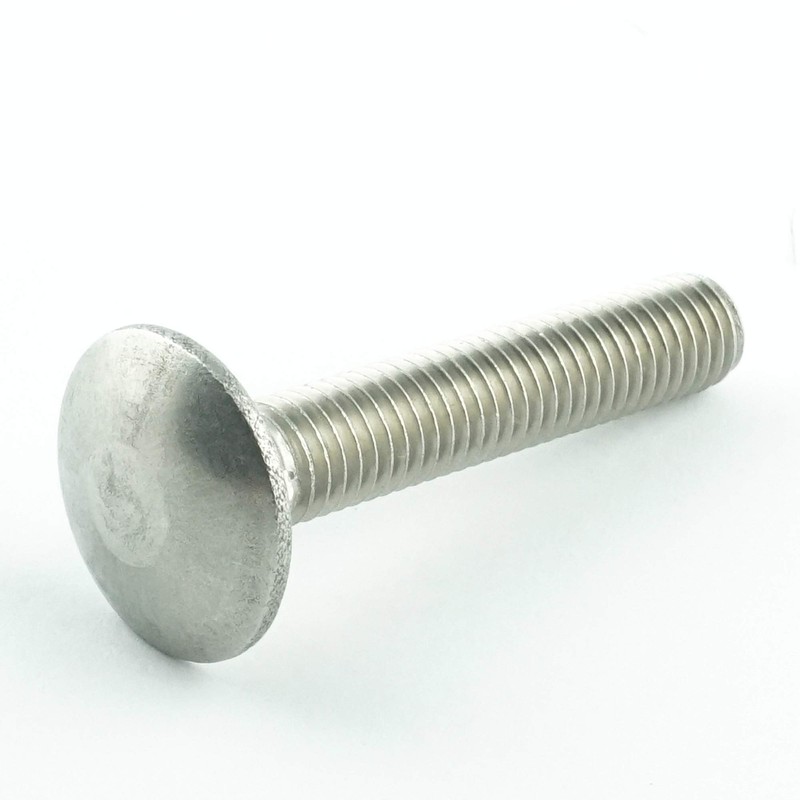 Eisenwaren2000 M6 x 25 mm (30 pieces) - Carriage Bolts