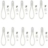 UP100 10 Sets Stayput Shock Cord Loop Bungee Clip Pull