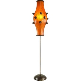 GURU SHOP Kokopelli Hugis Floor Floor Lamp, Fibreglass, 90 x 19 x 19 cm, Floor Lamp