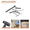 DTGN M6x75mm Hex Lag Bolts -15 Pack - for Woodworking,