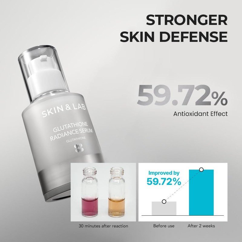 SKIN & LAB SKIN SCIENCE SOLUTION Glutathione Radiance Serum, 1.0