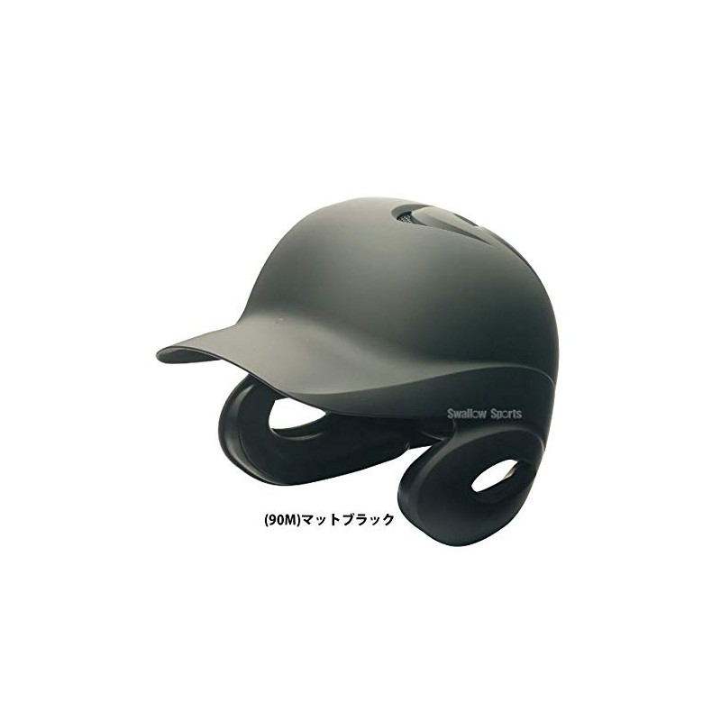 SSK H8500M Baseball Hard Helmet with Binaural (Matte), Matte Black,