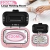 Wbuosz Nail Tool Sterilizer High Temperature 329℉ Sterilizer for Nail