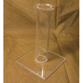 Acrylic 6" Collectible Antique Vintage Ladies Men Hat Helmet Cap Display Stand