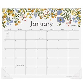 Cabbrix Magnetic Calendar for Fridge, 2025-2026 Refrigerator Calendar Runs From Jan 2025 to Jun 2026, Fridge Calendar 13 x 11-1/2 Inches for Planning and Organizing Your Life, Floral